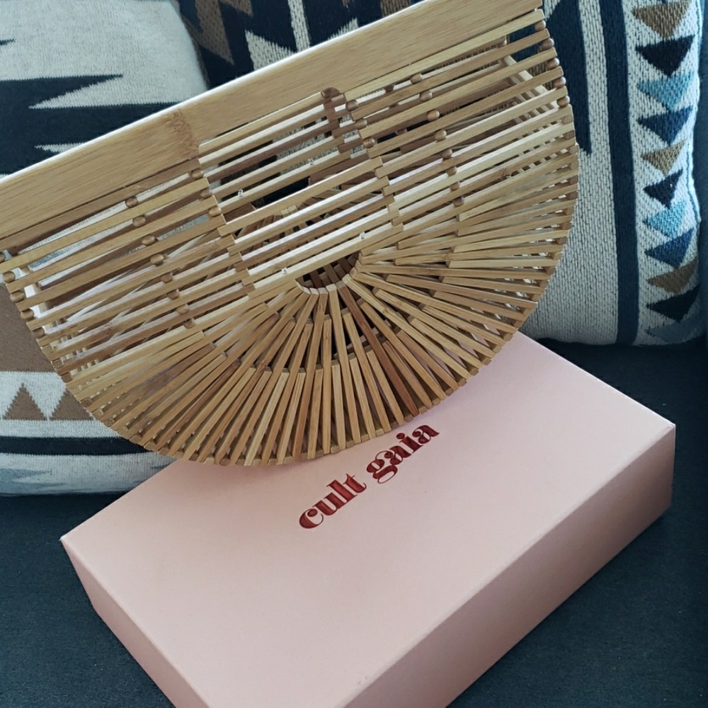 Cult Gaia bamboo bag